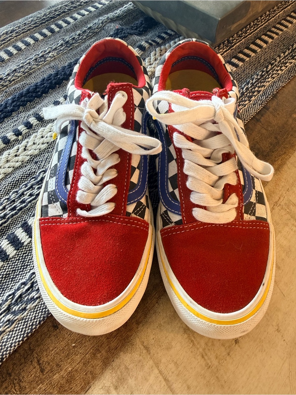 VANS old Skool checkerboard Brighton style